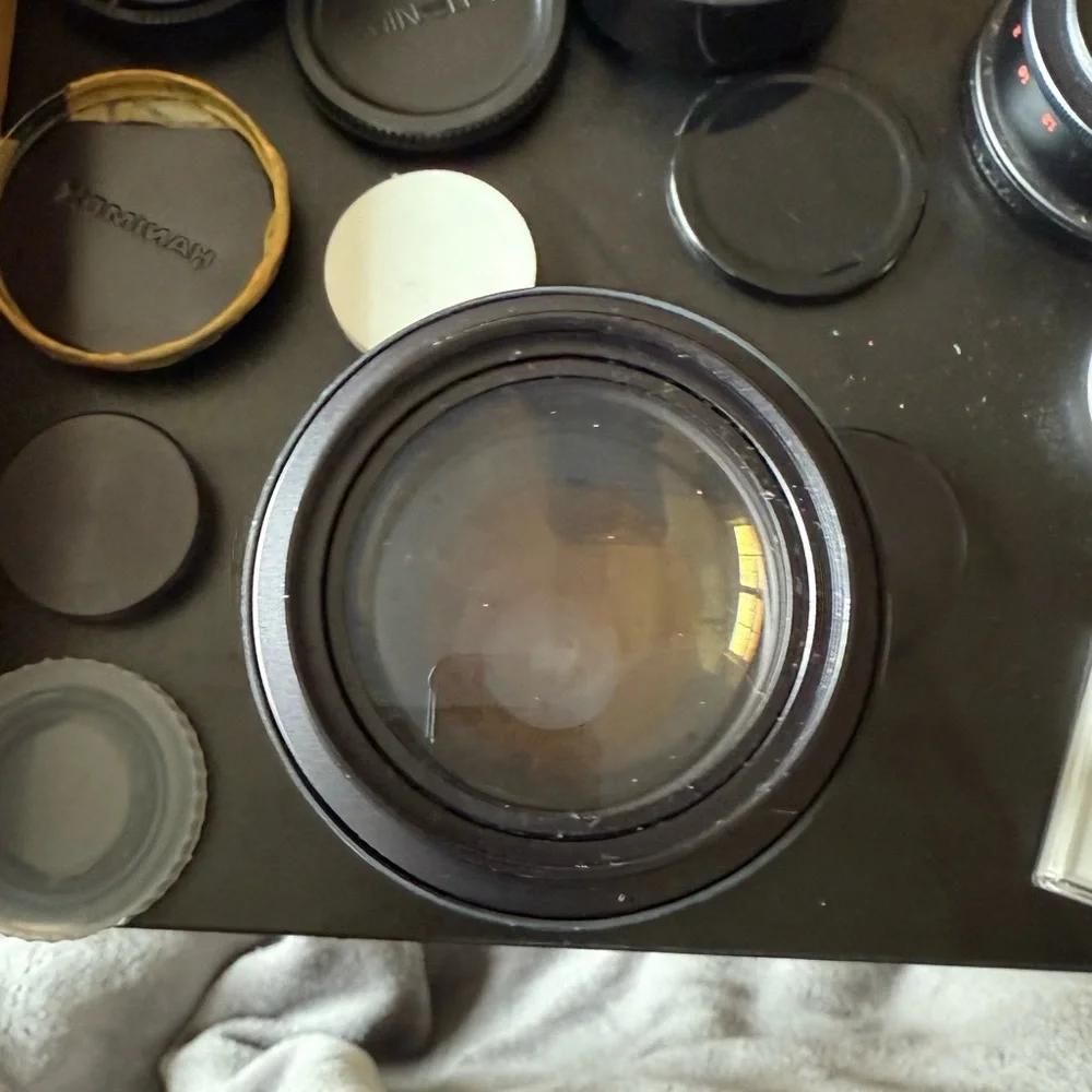 Black Auto Zoom Lens